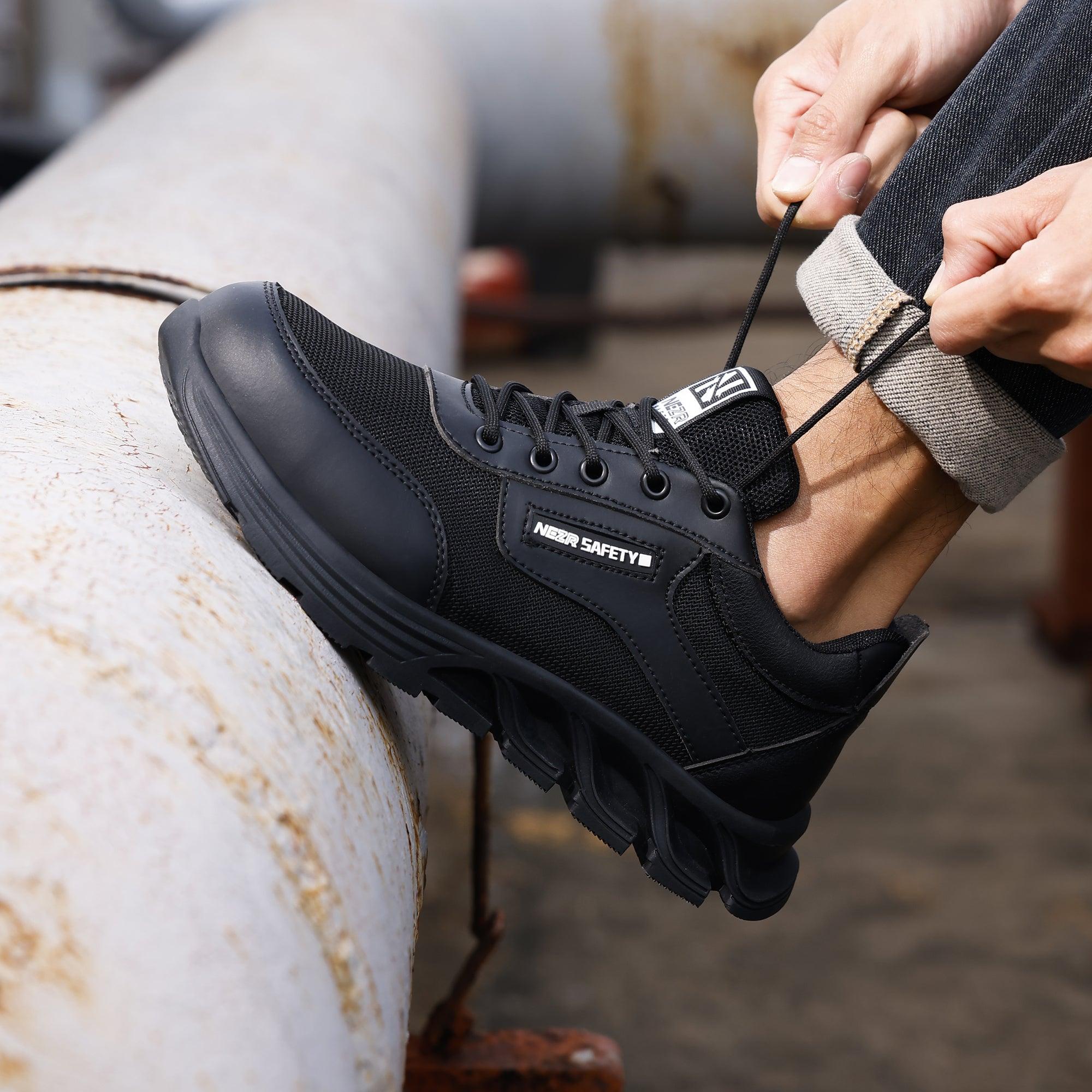 Nezr™ Pro Werkschoen S1P - BLACK WOLF